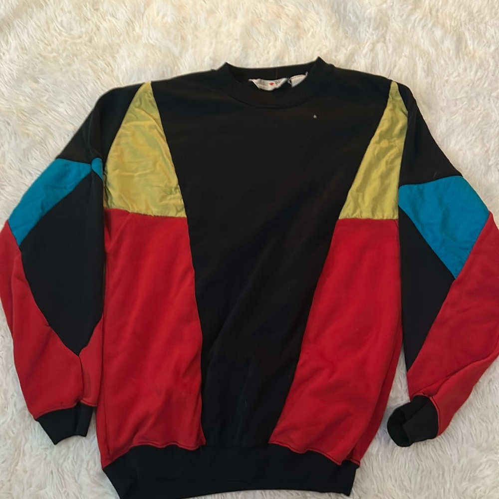 Vintage French Navy 80’s Sweater